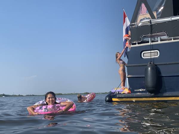 Vaarvakantie met kinderen op motorjacht Luna Star